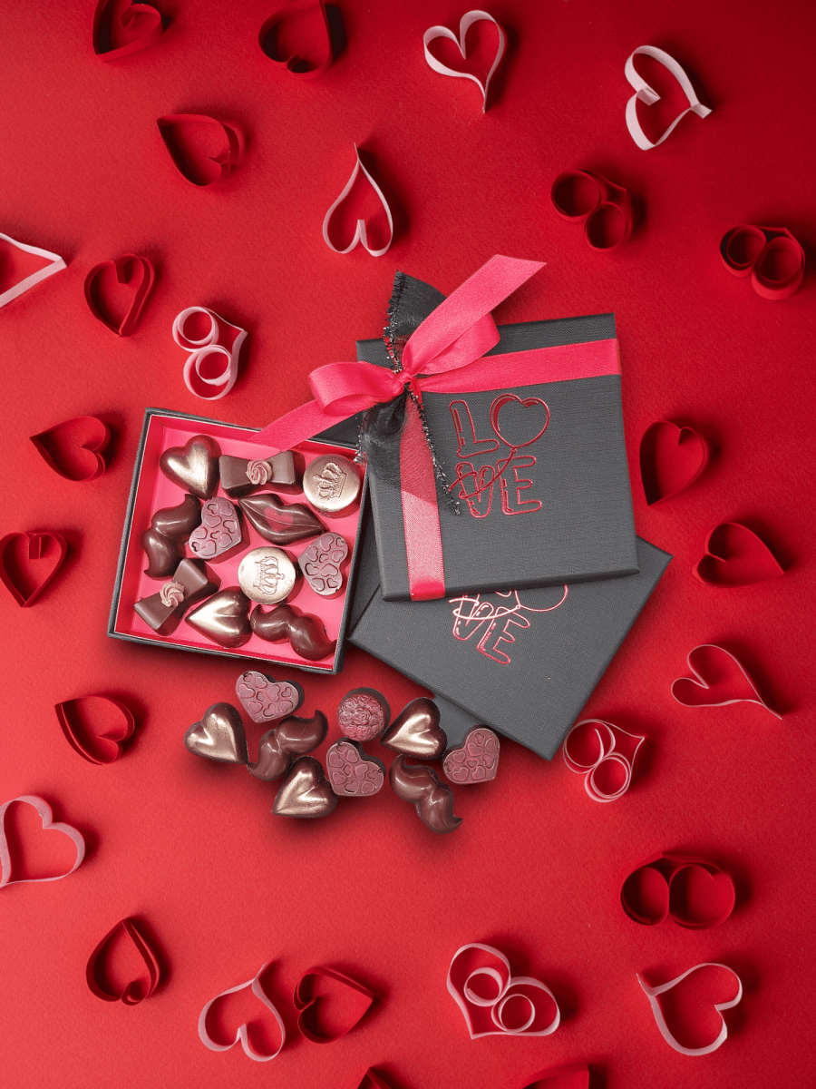 Coffret de chocolats fins à offrir pour la Saint Valentin