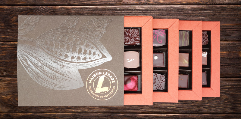 Coffret de chocolats original à offrir toute l'année près d'Avignon en PACA