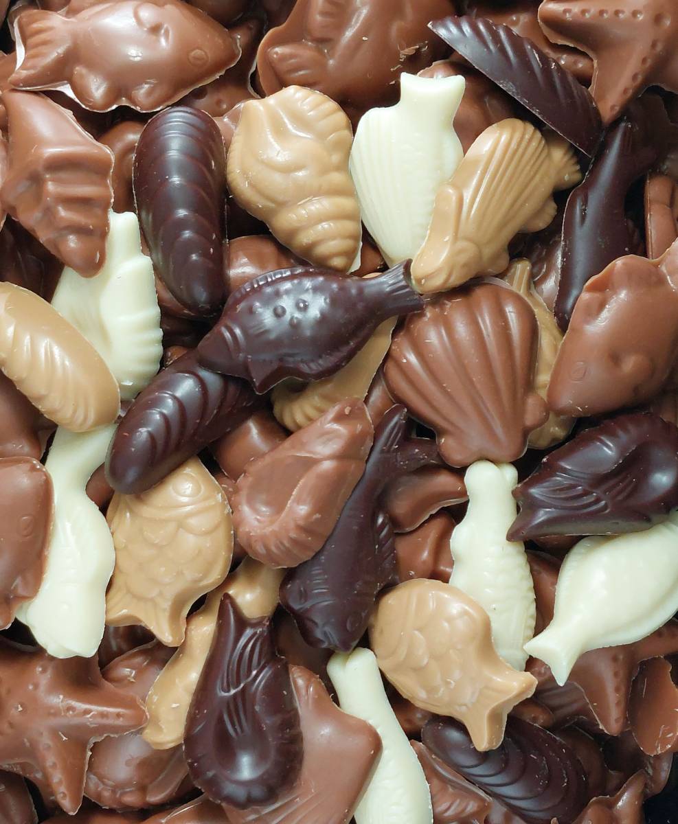 La petite friture en chocolat de Pâques