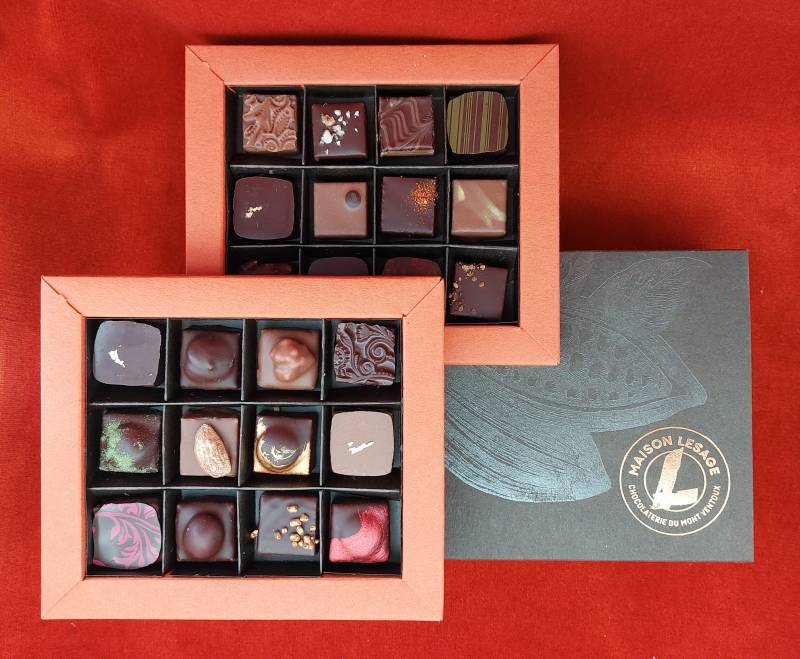 Coffret de chocolat haut de gamme