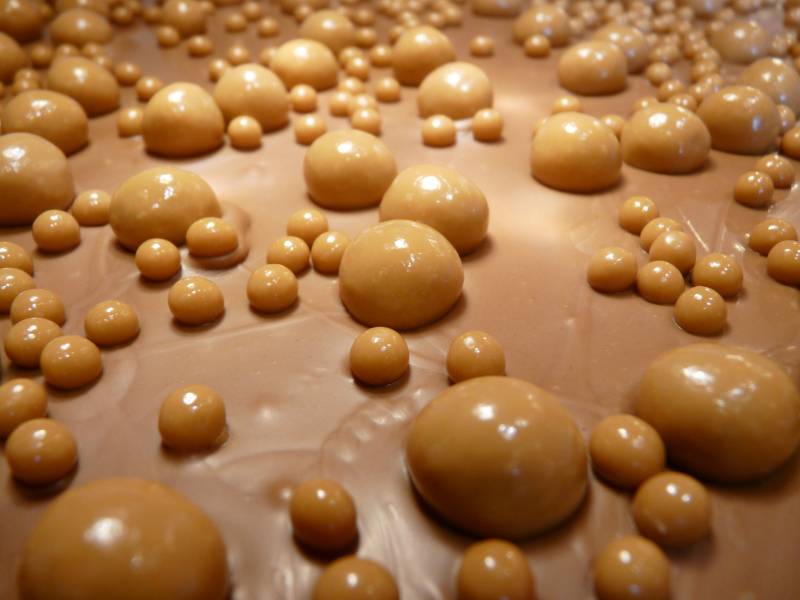 Tablette en duo de chocolat au lait et praliné gianduja